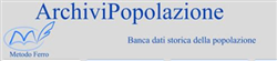 Archivi Popolazione – Banca Dati storica della popolazione