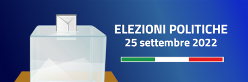 ELEZIONI POLITICHE 2022 - APERTURA UFFICI COMUNALI
RILASCIO DEI CERTIFICATI DI ISCRIZIONE NELLE LISTE ELETTORALI