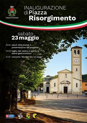 INAUGURAZIONE PIAZZA RISORGIMENTO