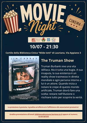CINEMA SOTTO LE STELLE!!!!